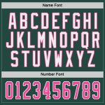 Custom Green Pink White Hockey Jersey - Personalized Team Sportswear Custom Green Pink-White Hockey Jersey - Image 4