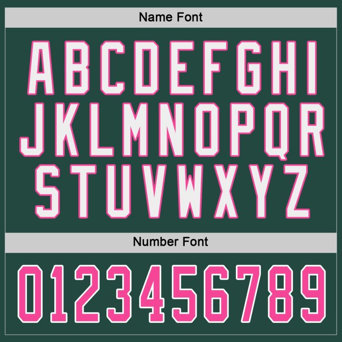 Custom Green Pink White Hockey Jersey - Personalized Team Sportswear Custom Green Pink-White Hockey Jersey - Image 4