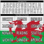 Custom Welsh Flag Soccer Jersey - Green, White, Red, Black Sublimation Uniform Custom Green White Red-Black Sublimation Welsh - Image 4