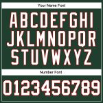 Custom Long Sleeve Performance T-Shirt in Green, White, and Red for Men and Women Custom Green White-Red Long Sleeve Performance - Image 5