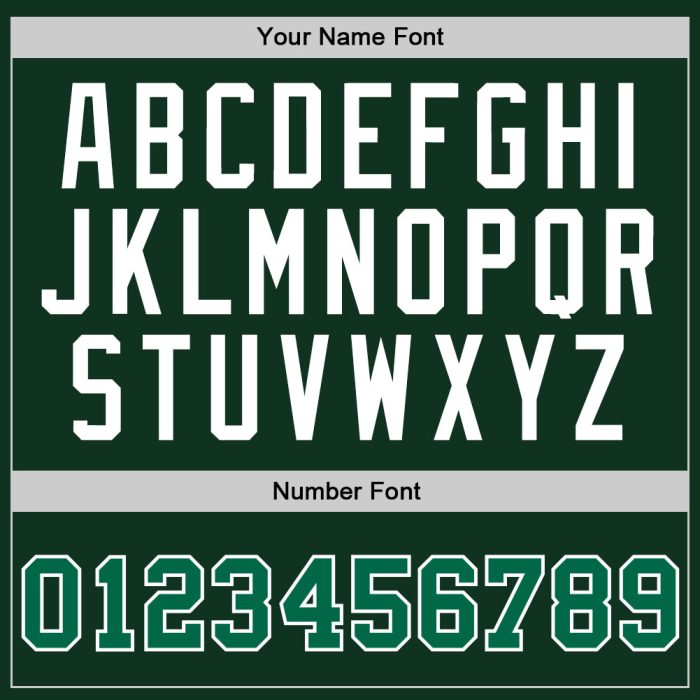 Custom Hunter Green Kelly Green White Basketball Jersey - Authentic Throwback Style Custom Hunter Green Kelly Green-White - Image 3