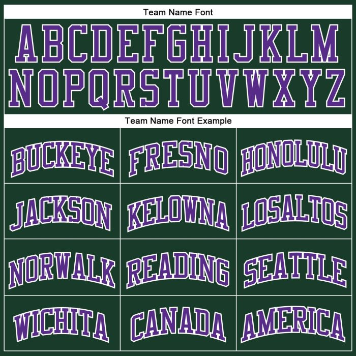 Hunter Green Purple White Custom Basketball Jersey - Authentic Throwback Design Custom Hunter Green Purple-White Authentic - Image 3