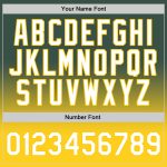 Hunter Green White Gold Basketball Jersey - Custom Authentic Fade Fashion Jersey Custom Hunter Green White-Gold Authentic - Image 3