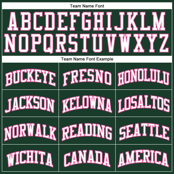 Hunter Green White-Pink Authentic Basketball Jersey, Custom Throwback Design Custom Hunter Green White-Pink Authentic Throwback - Image 3
