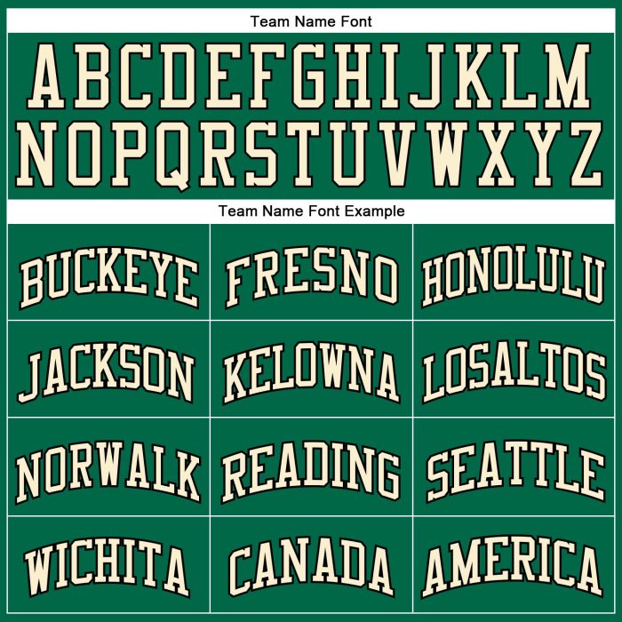 Custom Kelly Green Basketball Jersey - Authentic Throwback Cream-Black Design Custom Kelly Green Cream-Black Authentic Throwback - Image 3