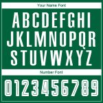 Sublimation Fade Fashion Soccer Jersey - Custom Kelly Green White Black Custom Kelly Green White-Black Sublimation Fade Fashion - Image 5