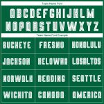 Sublimation Fade Fashion Soccer Jersey - Custom Kelly Green White Black Custom Kelly Green White-Black Sublimation Fade Fashion - Image 4