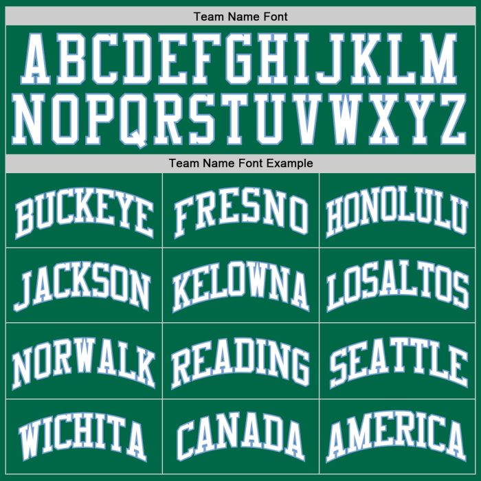Custom Kelly Green White Light Blue Basketball Jersey - Authentic Throwback Design Custom Kelly Green White-Light Blue Authentic - Image 4