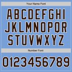 Light Blue Brown-White Custom Baseball Jersey - Authentic Design for Fans Custom Light Blue Brown-White Authentic Baseball - Image 5