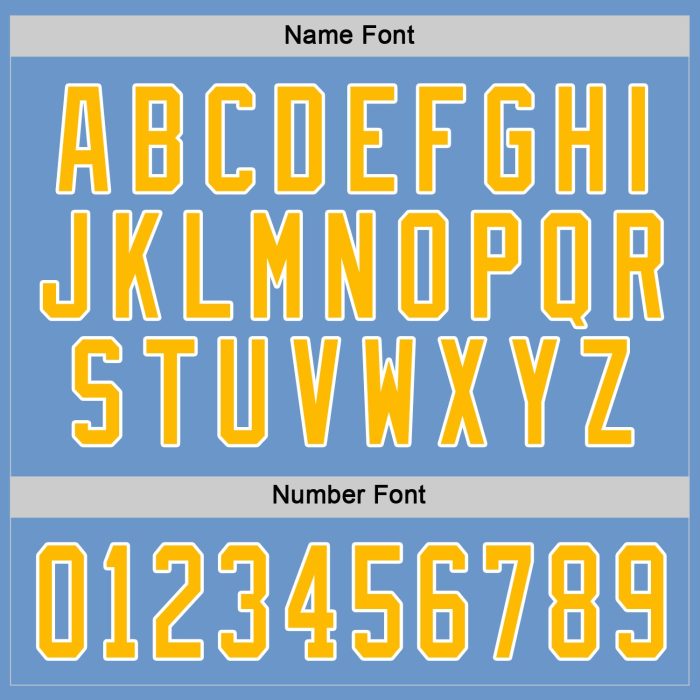 Light Blue and Gold-White Custom Hockey Jersey for Men, Women, and Kids Custom Light Blue Gold-White Hockey Jersey - Image 4