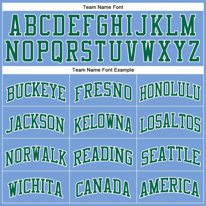 Custom Light Blue Green White Throwback Basketball Jersey - Authentic Retro Style Custom Light Blue Kelly Green-White Authentic - Image 3