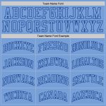 Custom Light Blue Royal Basketball Jersey - Authentic Throwback Design Custom Light Blue Light Blue-Royal Authentic Throwback - Image 4