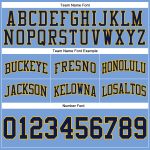 Light Blue Navy-Gold Authentic Throwback Basketball Shorts Custom Design Custom Light Blue Navy-Gold Authentic Throwback - Image 3