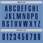 Custom Performance Golf Polo Shirt Light Blue Navy for Men Custom Light Blue Navy Performance Golf Polo Shirt - Image 5