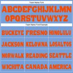 Custom Light Blue Orange Jogger Sweatpants for Men and Women, Cozy Fleece Bottoms Custom Light Blue Orange Fleece Jogger - Image 2