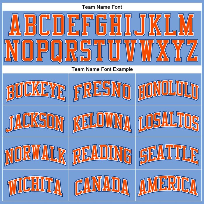 Light Blue Orange-Royal Authentic Basketball Jersey - Custom Throwback Design Custom Light Blue Orange-Royal Authentic Throwback - Image 3