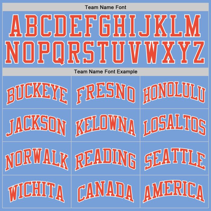 Light Blue Basketball Jersey - Authentic Custom Throwback in Orange and White Custom Light Blue Orange-White Authentic Throwback - Image 4