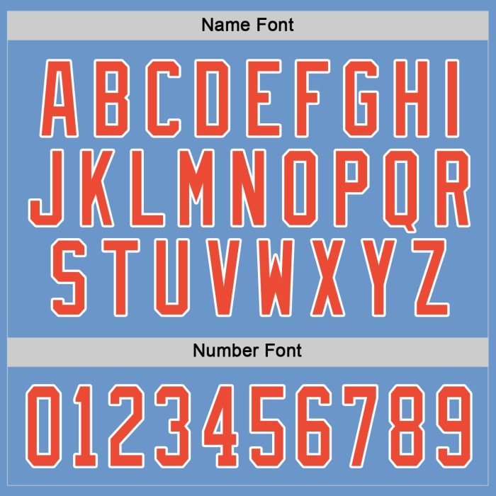 Light Blue Orange White Custom Hockey Jersey - Personalized Sports Apparel Custom Light Blue Orange-White Hockey Jersey - Image 4