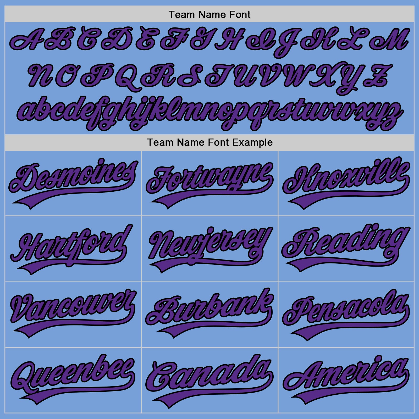 Custom Light Blue Purple-Black Authentic Baseball Jersey Light Blue Purple Black Custom Authentic Baseball Jersey Custom Light Blue Purple-Black Authentic Baseball Jersey - Image 4