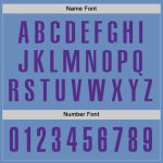 Light Blue Purple Performance Golf Polo Shirt Custom Design for Men Custom Light Blue Purple Performance Golf Polo Shirt - Image 5