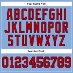 Custom Light Blue Red Navy Long Sleeve T-Shirt for Performance Wear Custom Light Blue Red-Navy Long Sleeve Performance T-Shirt - Image 5