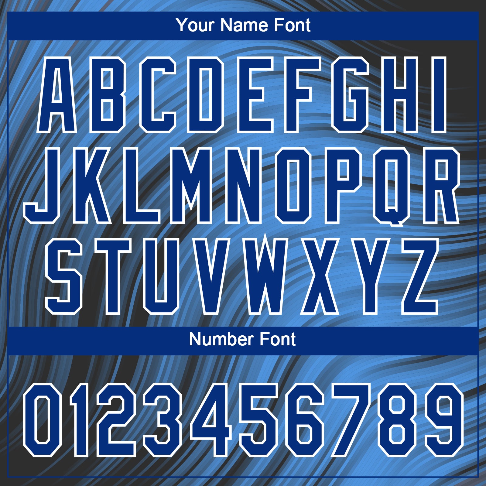 Custom Light Blue Royal-Black 3D Pattern Design Authentic Baseball Jersey Light Blue Baseball Jersey with 3D Royal-Black Pattern Design - Custom Authentic Style Custom Light Blue Royal-Black 3D Pattern - Image 5