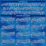 Light Blue 3D Pattern Baseball Jersey - Custom Royal-White Design, Authentic Style Custom Light Blue Royal-White 3D Pattern - Image 4