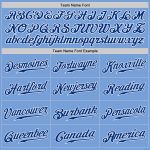 Custom Light Blue Baseball Jersey - Royal-White Authentic Design Custom Light Blue Royal-White Authentic Baseball Jersey - Image 4