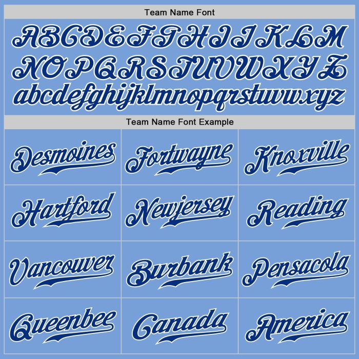 Custom Light Blue Baseball Jersey - Royal-White Authentic Design Custom Light Blue Royal-White Authentic Baseball Jersey - Image 4