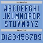 Custom Light Blue Baseball Jersey - Royal-White Authentic Design Custom Light Blue Royal-White Authentic Baseball Jersey - Image 5