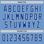 Light Blue Hockey Jersey Custom Royal White Design for Teams and Fans Custom Light Blue Royal-White Hockey Jersey - Image 4