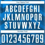 Light Blue Black White Sublimation Soccer Jersey - Custom Uniform Custom Light Blue White-Black Sublimation Soccer Uniform - Image 5