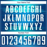 Custom Light Blue White Black Soccer Uniform Jersey - Style 2304, Sublimation Design for Teams Custom Light Blue White-Black - Image 5