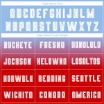 Custom Light Blue Red White Soccer Uniform Jersey Long Sleeve Fade Fashion Sublimation Custom Light Blue White-Red Sublimation - Image 4