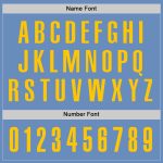 Light Blue Yellow Performance Golf Polo Shirt for Men - Custom Fit Custom Light Blue Yellow Performance Golf Polo Shirt - Image 5