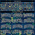 Custom Navy Black Gold Basketball Jersey Round Neck Sublimation Suit Custom Navy Black-Gold Round Neck Sublimation Basketball - Image 3