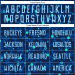 Personalized Navy and Light Blue Sublimation Soccer Jersey Uniform Custom Navy Light Blue-Royal Sublimation Soccer Uniform - Image 4