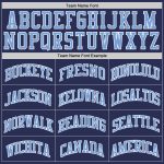 Custom Basketball Jersey - Authentic Throwback in Navy, Light Blue & White Custom Navy Light Blue-White Authentic Throwback - Image 4