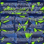 Custom Navy Neon Green Unisex Two-Button Softball Jersey for Men and Women Custom Navy Navy-Neon Green Two-Button Unisex - Image 4