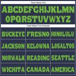 Navy Neon Green Fleece Joggers Sweatpants for Men and Women - Customizable Comfort Custom Navy Neon Green Fleece Jogger Sweatpants - Image 2