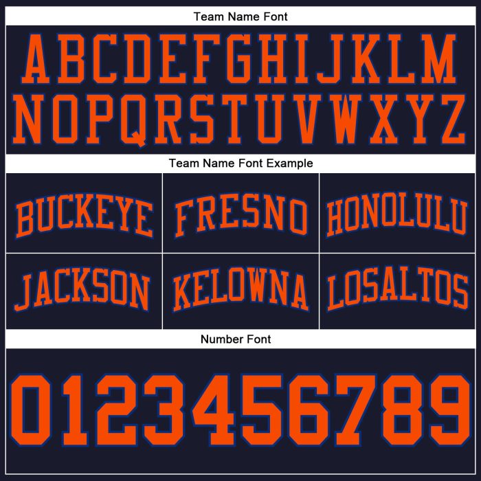Navy Orange-Royal Custom Authentic Basketball Shorts | Throwback Style Custom Navy Orange-Royal Authentic Throwback Basketball - Image 3