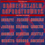 Custom Navy Red White Soccer Jersey Sublimation Uniform for Players Custom Navy Red-White Sublimation Soccer Uniform Jersey - Image 4