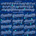 Custom Unisex Softball Jersey in Navy and Royal-Light Blue, Two-Button Design Custom Navy Royal-Light Blue Two-Button Unisex - Image 4