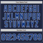 Custom Navy Royal White Baseball Jersey - Authentic Style 2123 Custom Navy Royal-White Authentic Baseball Jersey Style 2123 - Image 5