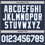 Custom Performance T-Shirt Navy White Light Blue - Style 7752 Custom Navy White-Light Blue Performance T-Shirt Style 7752 - Image 4