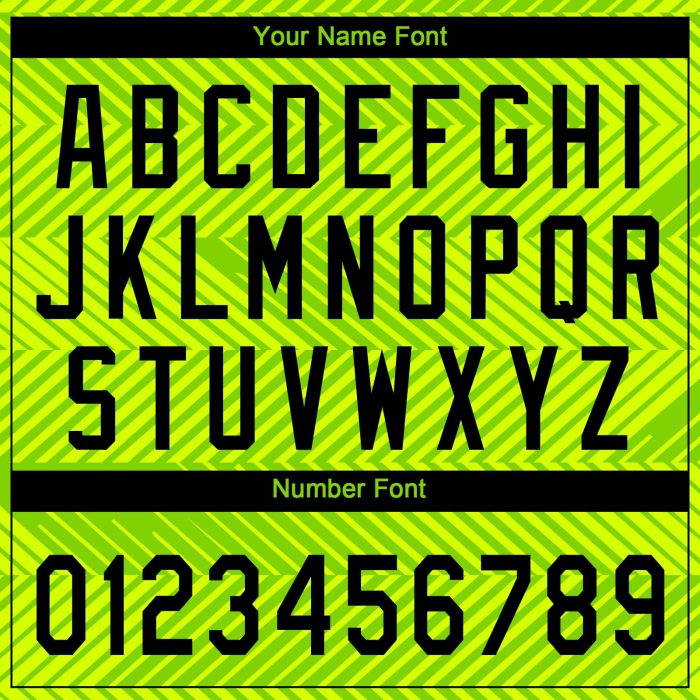 Neon Green Black 3D Pattern Authentic Baseball Jersey - Custom Design Custom Neon Green Black 3D Pattern Design Authentic - Image 5