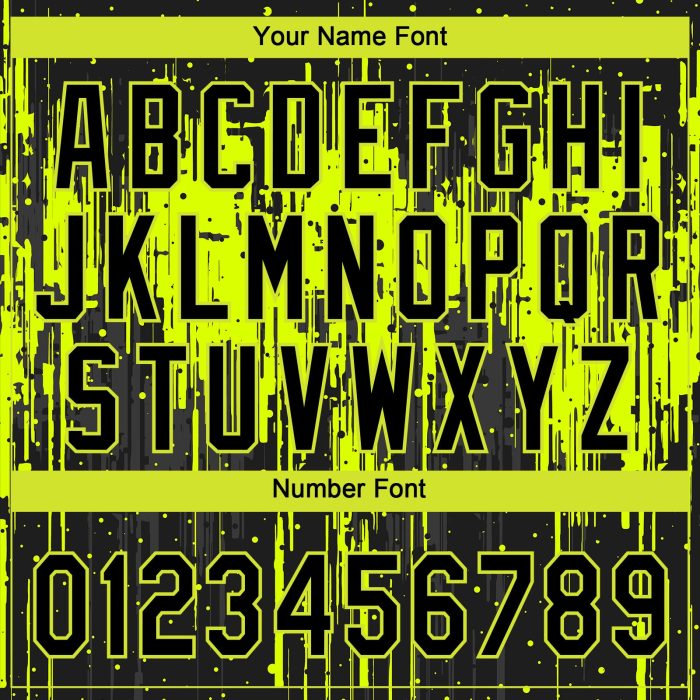 Custom Neon Green Black 3D Pattern Baseball Jersey - Authentic Style 6754 Custom Neon Green Black 3D Pattern Design Authentic - Image 5