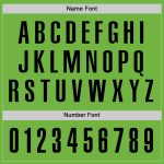 Neon Green Performance Golf Polo Shirt - Custom Black Design for Men Custom Neon Green Black Performance Golf Polo Shirt - Image 5