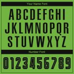 Neon Green Black Soccer Uniform Jersey Custom Sublimation Fade Design Custom Neon Green Black Sublimation Fade Fashion Soccer - Image 5