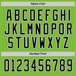 Neon Green Black White Custom Hockey Jersey - Personalized Sports Apparel Custom Neon Green Black-White Hockey Jersey - Image 4